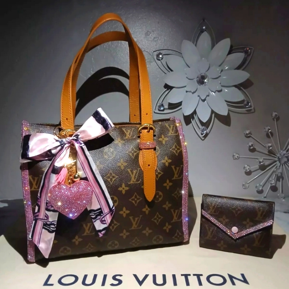 Louis Vuitton Popincourt Haut Bag With LV Wallet.